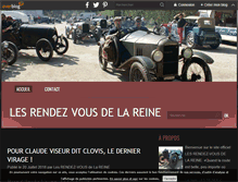 Tablet Screenshot of lesrendezvousdelareine.com